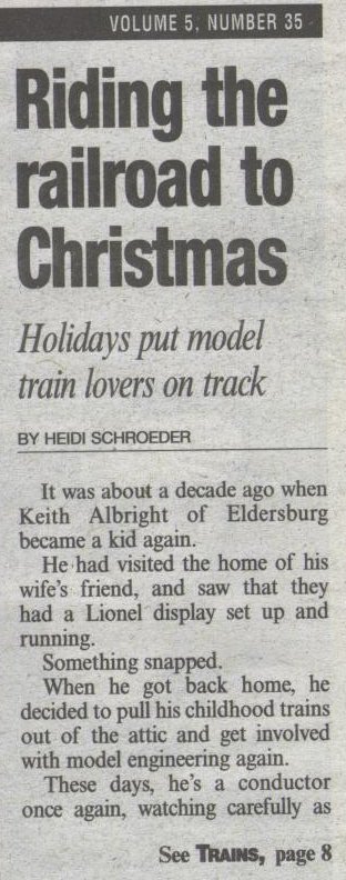 Eldersburg Eagle Article