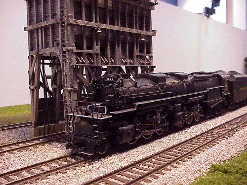 A big C&O articulated prepares to take on coal and water.